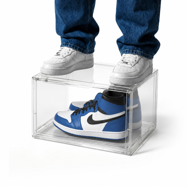Sneakkool Acrylic Crystal Clear Shoe Display Box