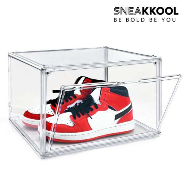 Sneakkool Acrylic Crystal Clear Shoe Display Box