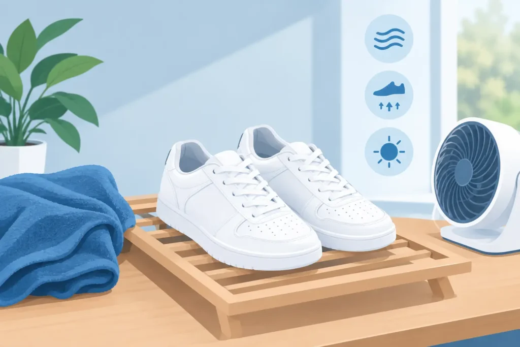 How to Dry Sneakers After Washing Without Damage