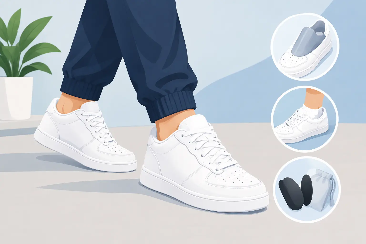 How to Prevent Sneaker Creases While Wearing